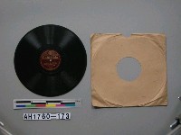 藏品(北白川宮能久親王殿下御事蹟奉讚歌、蓬萊木遺り音頭唱片)的圖片